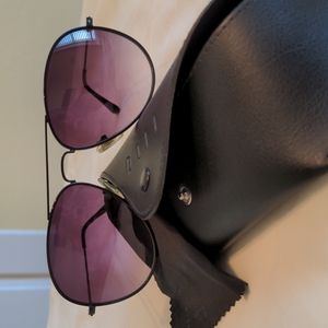 Diff aviator sunglasses